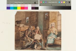 Groep bij Brathay Hall door John Harden