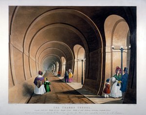 Thames Tunnel, Londen, 1835