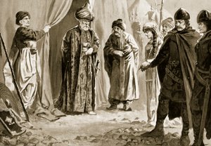 Ivan Shishman III levert zijn zus over aan Sultan Murad I, 1366