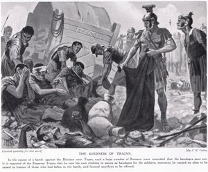 De Vriendelijkheid van Trajanus door John Harris Valda