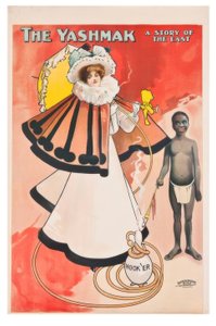 "The Yashmak, een verhaal uit het Oosten" / J. Hassall / Poster, 1897