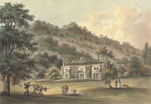 Grove Cottage, Box Hill, Surrey, het landgoed van George Barclay Esq. door John Hassell