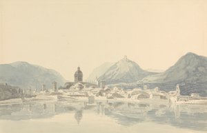 Como Vanaf de Overkant van het Meer door John Henderson