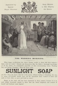 Advertentie, Sunlight Zeep