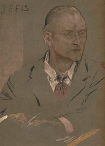 Charles Francis Annesley Voysey, 1901-1902 door John Henry Frederick Bacon