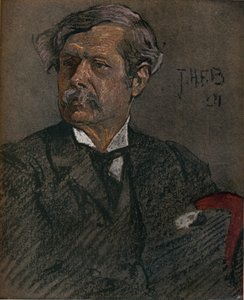 Portret van Alfred East, c1902