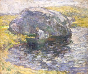 Een Zomerdag door John Henry Twachtman