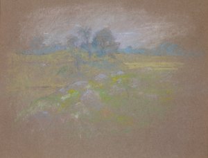 Kastanjes door John Henry Twachtman