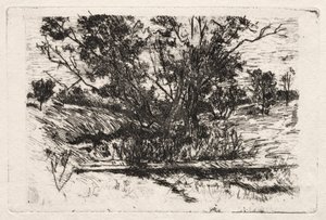 Landschap in de buurt van Cincinnati