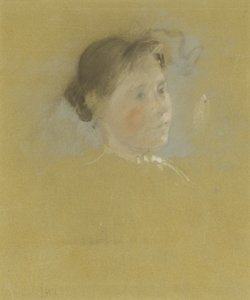 Studie van een hoofd, ca. 1888-95
