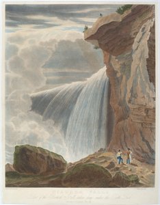 Niagara Falls van Onder Table Rock