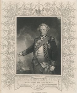Adam Duncan, 1e Burggraaf Duncan van Camperdown door John Hoppner