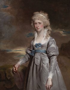 Charlotte Walsingham, Lady Fitzgerald door John Hoppner door John Hoppner