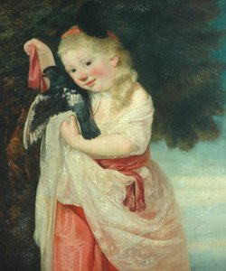 Meisje met een vogel