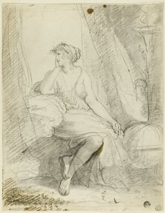 Zittende Vrouw