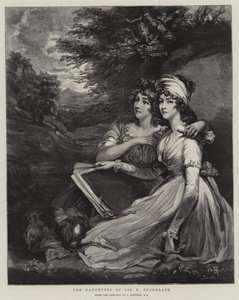 De Dochters van Sir T Frankland door John Hoppner