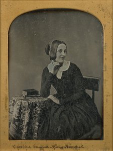 Portret van Caroline Emilia Mary Herschel door John Jabez Edwin Mayall
