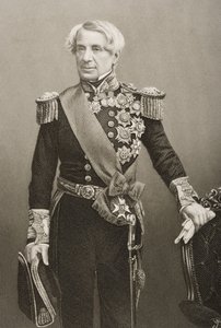 Edmund Lyons (1790-1858) gegraveerd door D.J. Pound van een foto, uit 