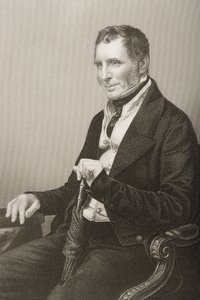 Joseph Warner Henley (1793-1884) gegraveerd door D.J. Pound van een foto, uit 