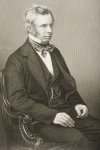 Peter John Locke King (1811-85) gegraveerd door D.J. Pound van een foto, uit 