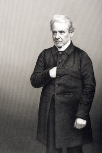 Dominee Thomas Dale (1797-1870) gegraveerd door D.J. Pound van een foto, uit 