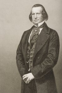 Samuel Phelps, gegraveerd door D.J. Pound van een foto, uit 