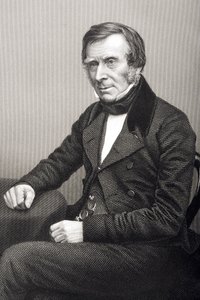 Sir Benjamin Collins Brodie (1783-1862) gegraveerd door D.J. Pound van een foto, uit 