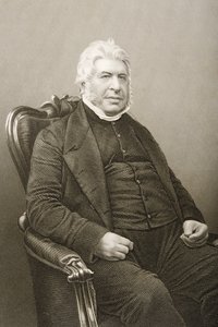 Walter Farquhar Hook (1798-1875) gegraveerd door D.J. Pound van een foto, uit 
