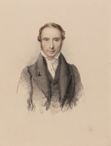 Portret van Samuel Prout, c.1820 door John Jackson
