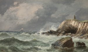 The Mumbles, Swansea Bay door John James Wilson