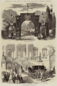 Huwelijk van de Graaf van Parijs met Prinses Isabelle d