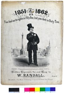 1851 en 1862 of Je had me te pakken in Vijfentwintig, maar niet in Tweeënzestig
