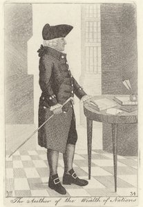 Adam Smith, de auteur van The Wealth of Nations door John Kay
