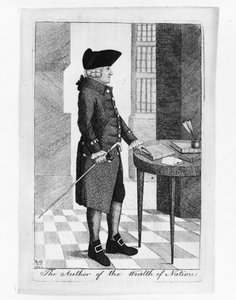 Portret van Adam Smith, auteur van The Wealth of Nations door John Kay