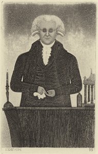 Portret van Henry Moyes door John Kay