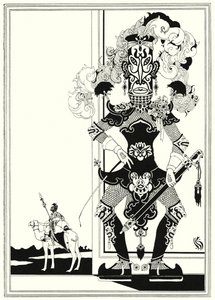 Illustratie voor Het Verhaal van Aladdin en de Wonderlamp (litho)
