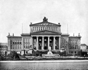 Comedy Theatre, Schiller Platz, Berlijn, 1893 door John L. Stoddard