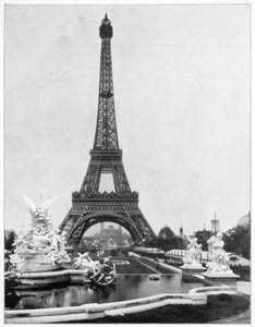 Eiffeltoren, Parijs, eind 19e eeuw