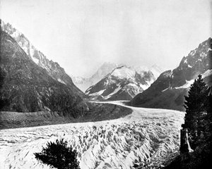 De Mer De Glace, Zwitserland, 1893