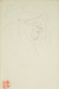 Achilles en Xanthus, uit La Farge folio
