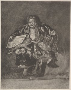 Noh Danser door John La Farge