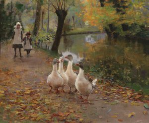 Ganzenmeisjes, 1885