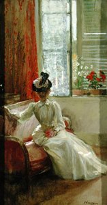 Interieur: Een dame
