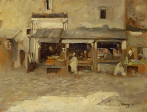 Sok El Lechina door John Lavery