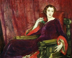 De Rode Roos, 1923 door John Lavery