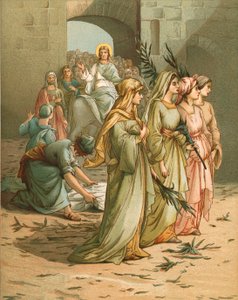 Christus komt aan in Jeruzalem door John Lawson