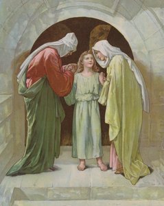 Jozef en Maria vinden Jezus in de tempel