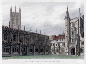 Het Klooster, Magdalen College, Universiteit van Oxford, 19e eeuw