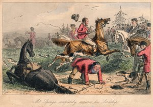 Mr. Sponge verspreidt volledig zijn Heerlijkheid, 1865 door John Leech, Hablot Knight Browne