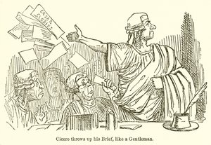 Cicero Geeft Zijn Pleidooi Op, Als Een Heer